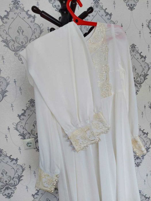 oq ko'ylak lozim va nimcha