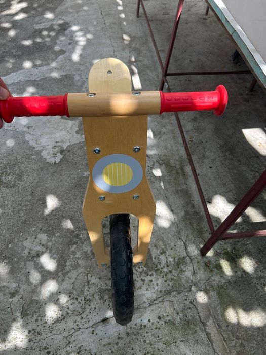Bicicleta de echilibru lemn