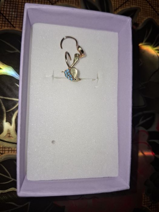 Vand cercei de aur 14K model deosebit