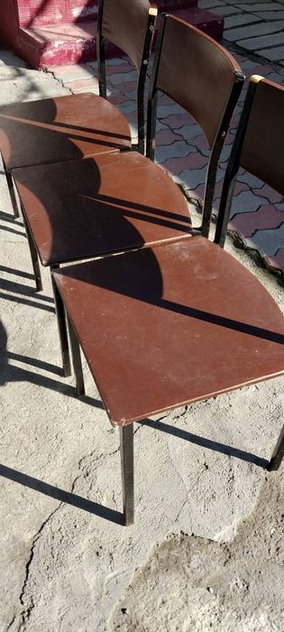 Стол со стульями советские