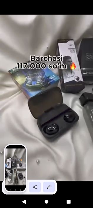 Erkaklar uchun nabor 4 tasi birda