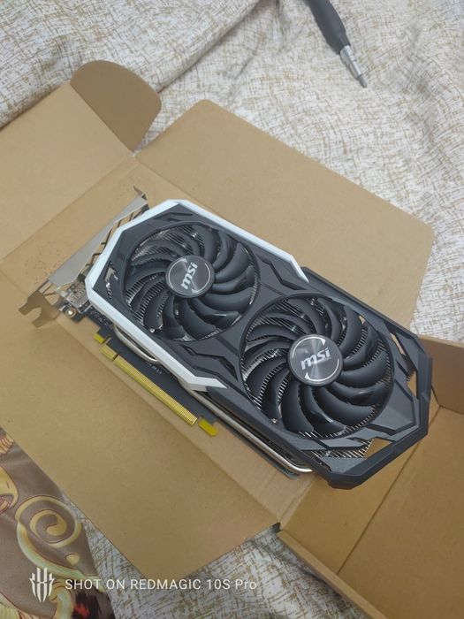 Placa Video MSI GeForce GTX 1660 6GB OC GDDR5 192 bit