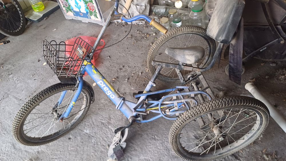Велосипед на запчасти