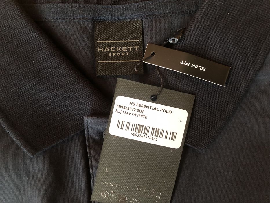 Hackett Sport Essential Logo Polo ОРИГИНАЛНА мъжкa поло тениска S/М