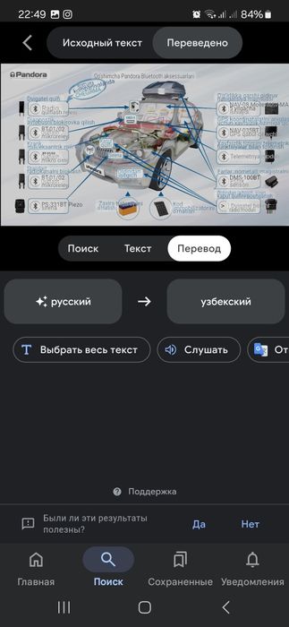 Pandora signalizatsiya sotiladi