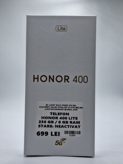 Honor 400 Lite Sigilat 256Gb 8Gb ram Factura/Garantie #51859