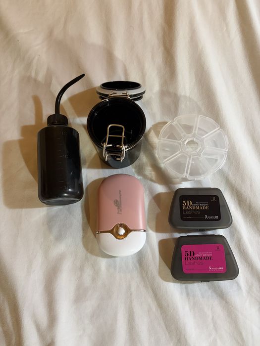 Set accesorii extensii gene – ventilator USB, recipiente și cutii depozitare