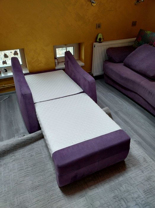 Canapea și fotoliu pat