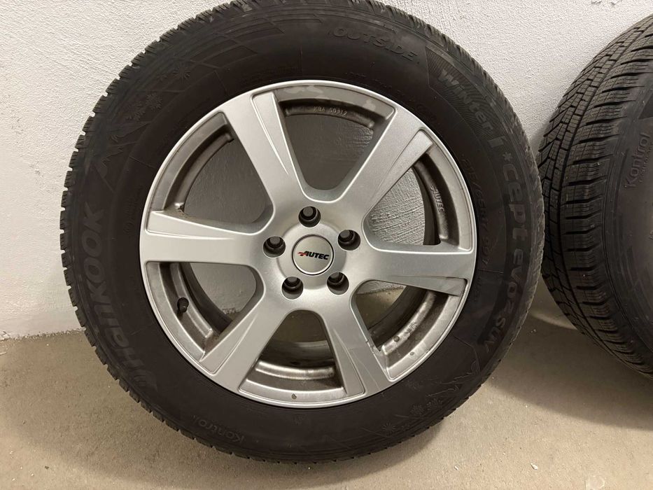 Лети джанти 17 4 бр. 7,0 ET40 5x112  с подарък  зимни гуми за SUV