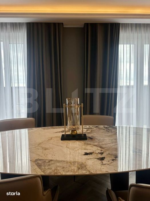 Penthouse lux de vanzare, 90 mp, cartier Maurer