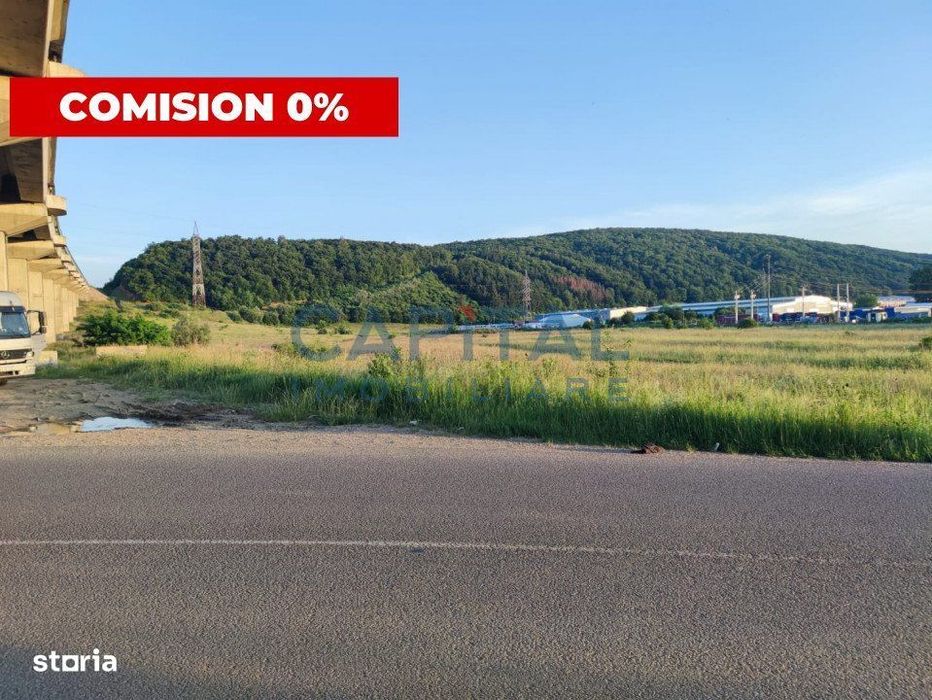 Comision 0%! Teren 15000 mp constructii industriale, cu PUZ, Gilau