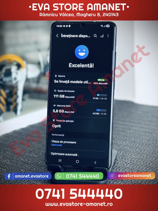 SAMSUNG Galaxy S21 Ultra 5G Black 128GB 12GB RAM Dual SIM
