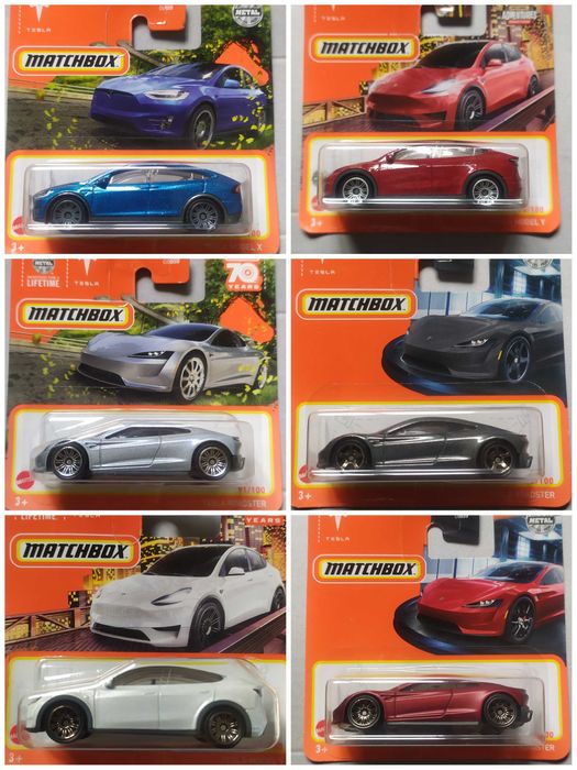 Hot Wheels / Matchbox Tesla