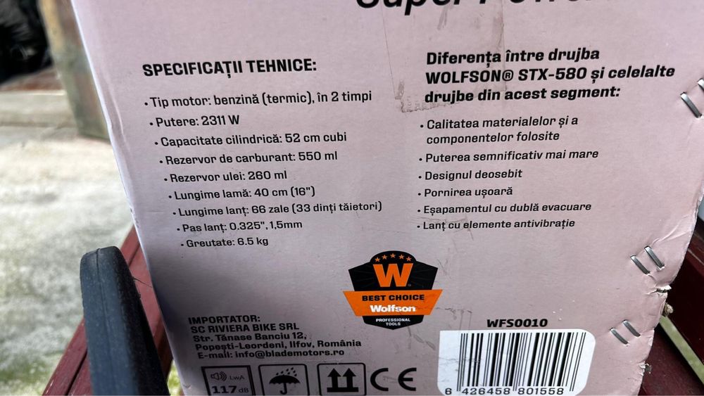 Drujba Wolfson Stx-580