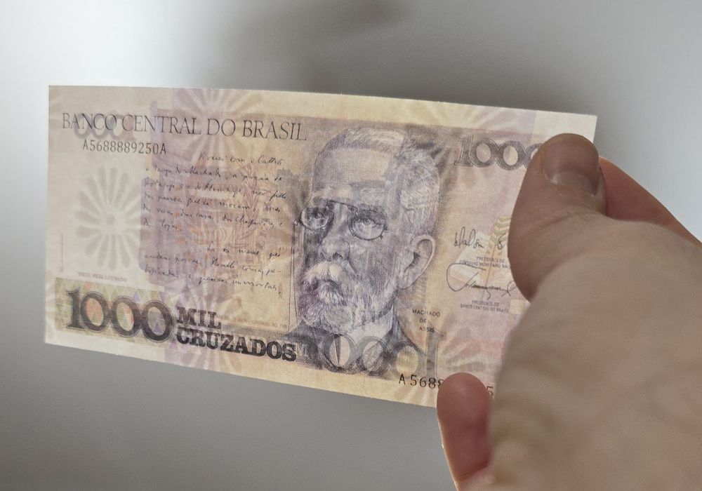 Банкнота 1000 Крузадо Бразилия