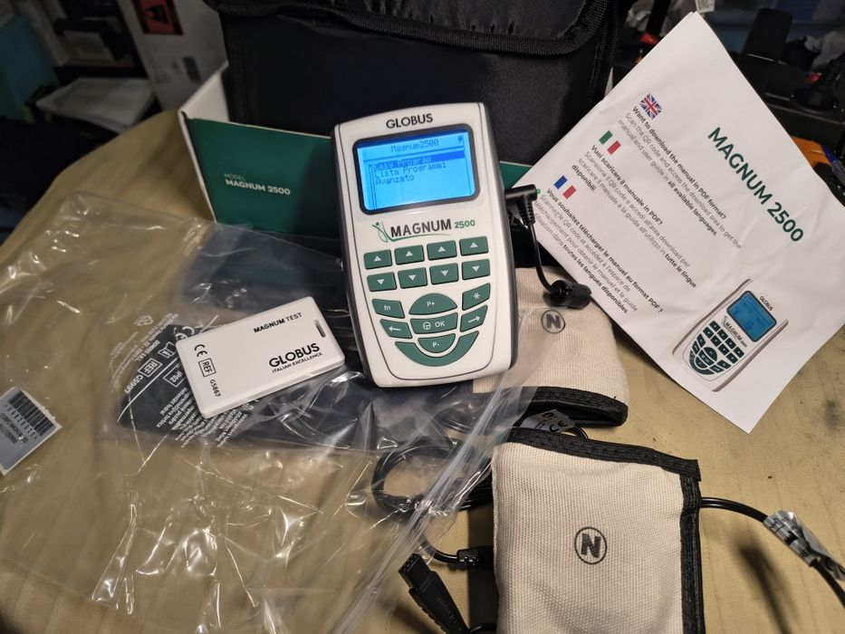 GLOBUS | Magnum 2500 високомощна домашна магнитотерапия, 52 програми,