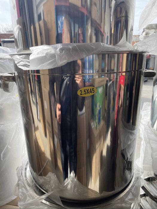 Казани от неръждаема стомана различни размери