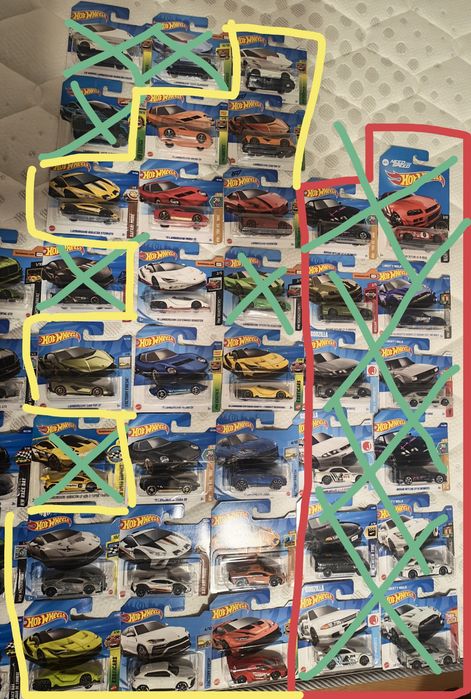Hot wheels колички