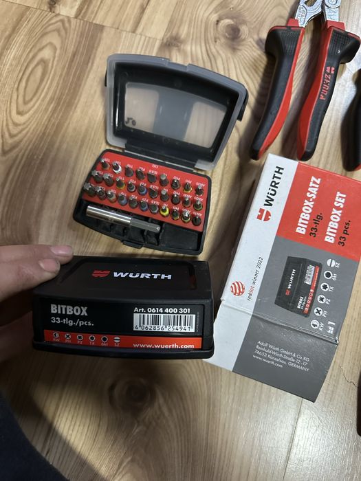 Wurth Zebra инструменти