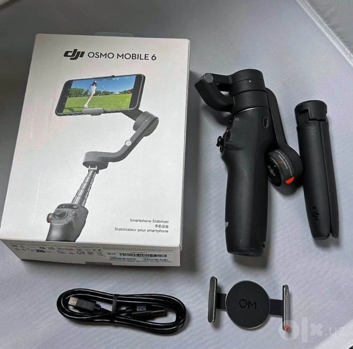 DJI Osmo Mobile 6 + qoʻshimcha chiroqlar