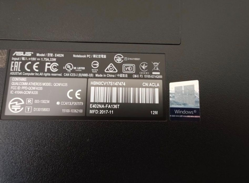 Laptop Asus 14 inch