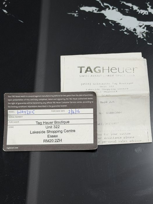 TAG Heuer Aqaracer Calibre 5 Automatic- card+ bon achizitie 8500 lei