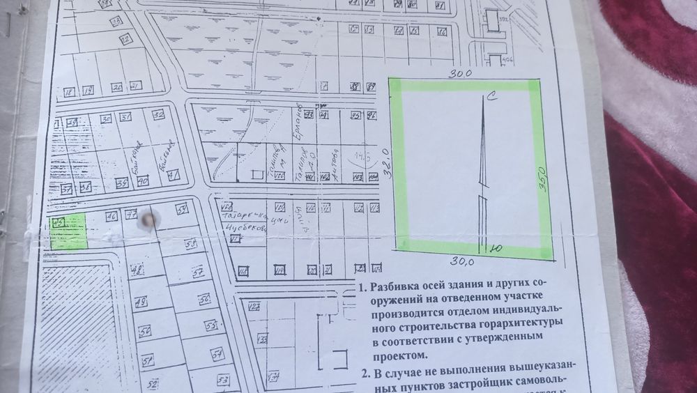 Участок и вренянка