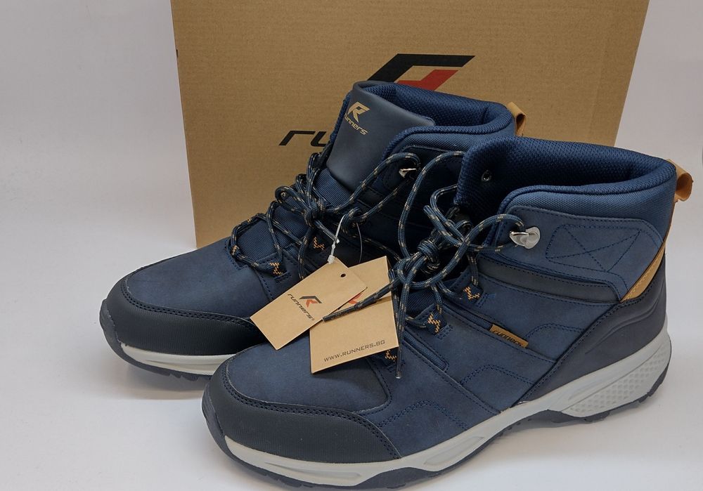 Мъжки зимни боти Runners. Чисто нови в оригинална кутия. 45 номер