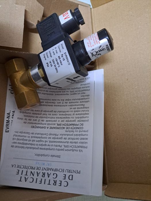 Electrovană gaz  1 " =1 buc x 130 buc . 1/2 buc x 100 buc