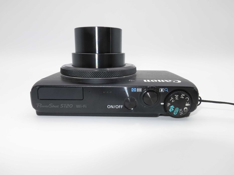 Canon PowerShot S120 ултра компактен полупрофесионален цифров фотоапарат, дигитална камера, тъч скринм, WI-FI,  RAW формат, Full-HD видео - ОТЛИЧЕН!