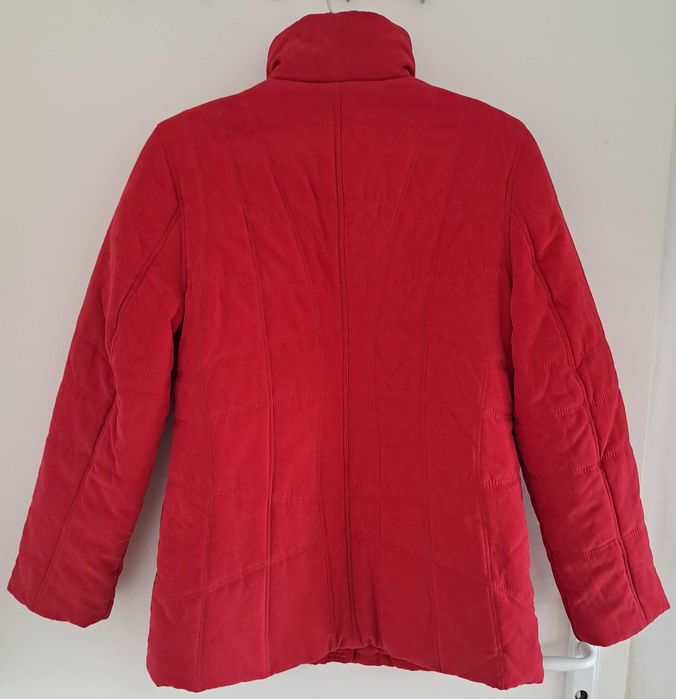 Дамско зимно яке - червено