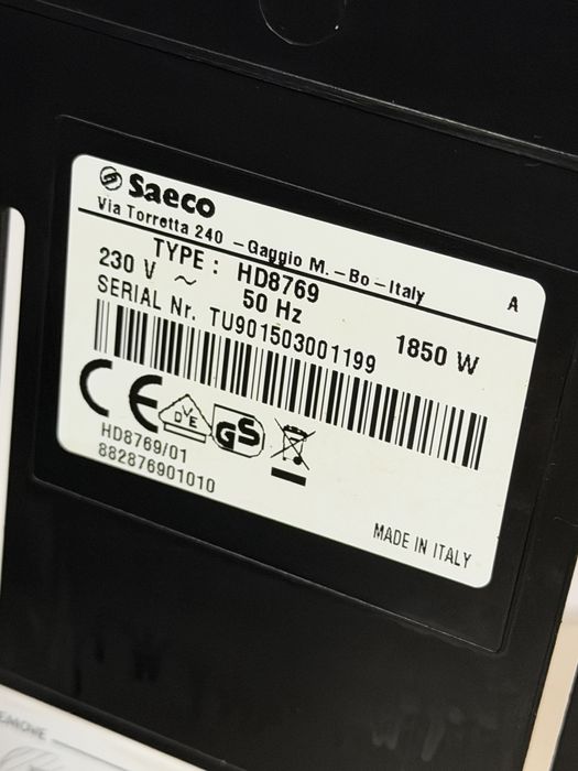 Кафемашина кафе автомат Saeco moltio с гаранция