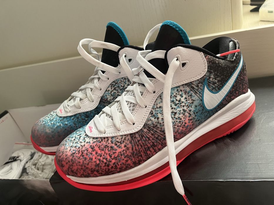 Nike Lebron 8 v2 low баскетбольные кроссовки