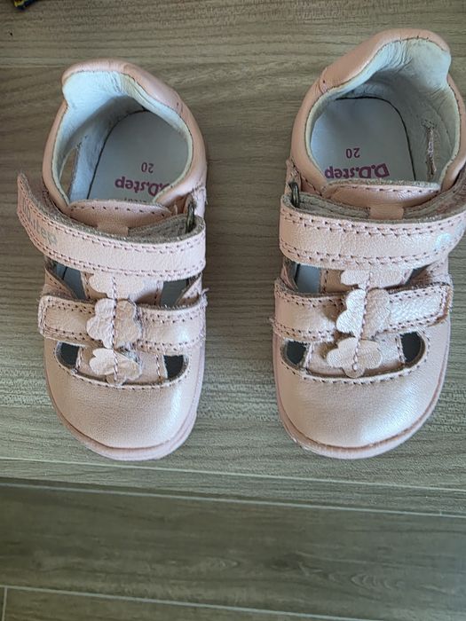 Sandale bebe din piele dd step mărimea 20