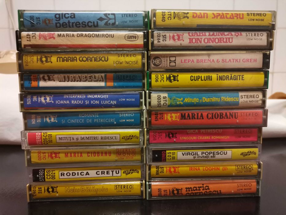 Casete Audio Vechi Electrecord  Originale  de Colectie