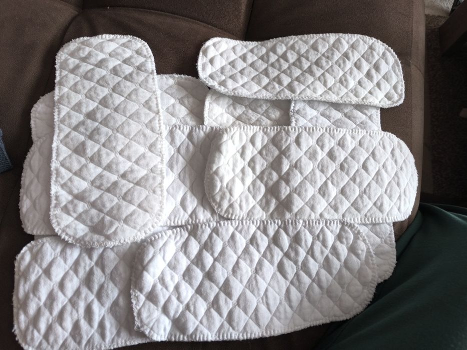 2 бр. Удължители за боди и 10 бр.памучни подложки