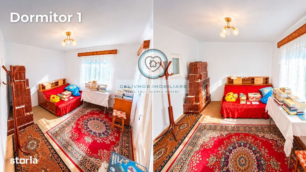Starchiojd - casa 3 cam, baie, bucatarie, beci + garaj, 789 mp teren