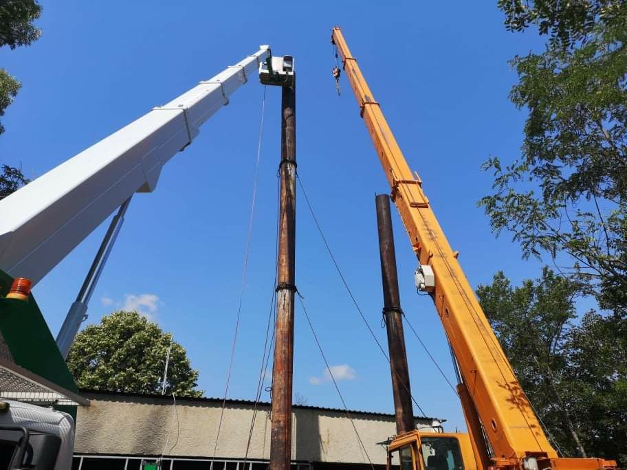 Вишка Камион с Кран и автокран под наем