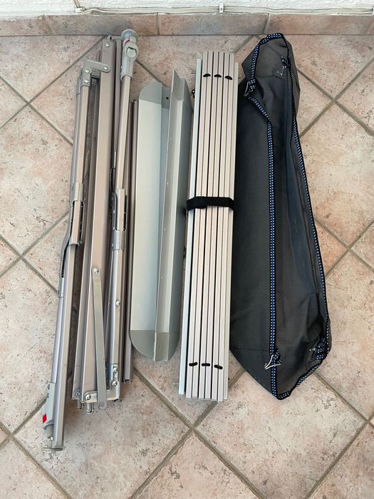 Алу Сгъваема маса за Къмпинг, Каравана, Кемпер и др. Немска от BERGER.