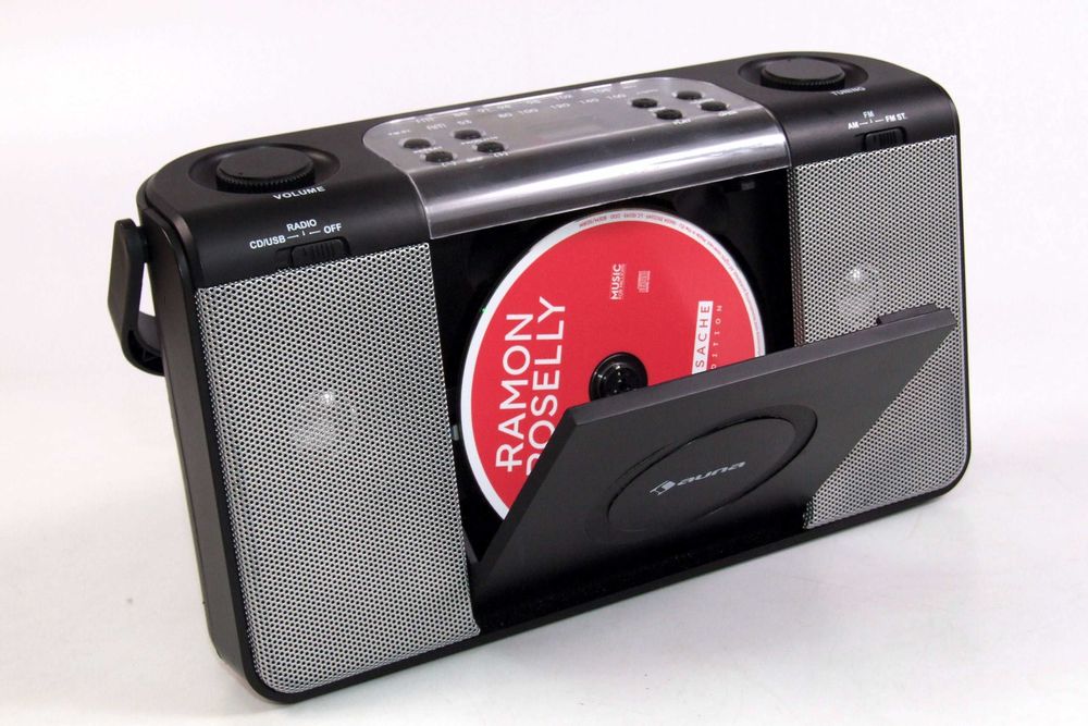 AUNA Boomtown: Radio, CD MP3, USB player, AUX, Made in Germany, ca NOU
