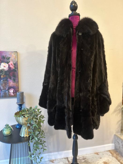 Haină blană nurca