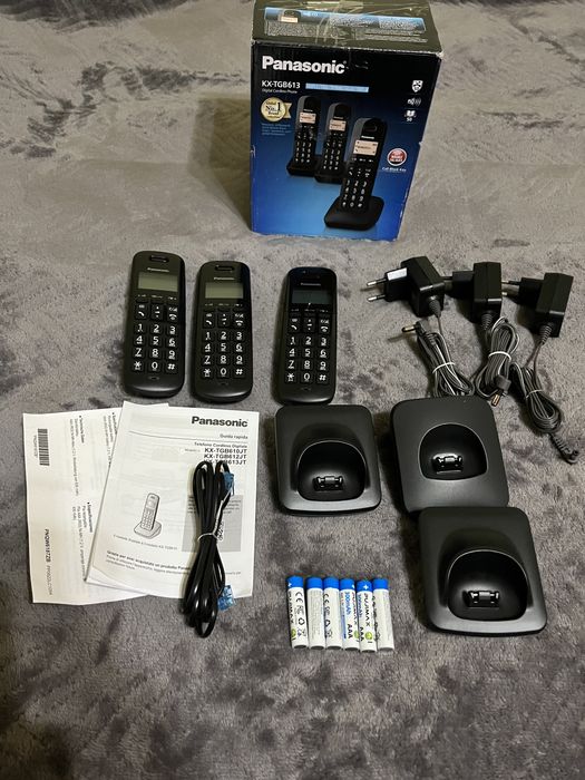 Telefon fix Panasonic KX-TGB613 Trio