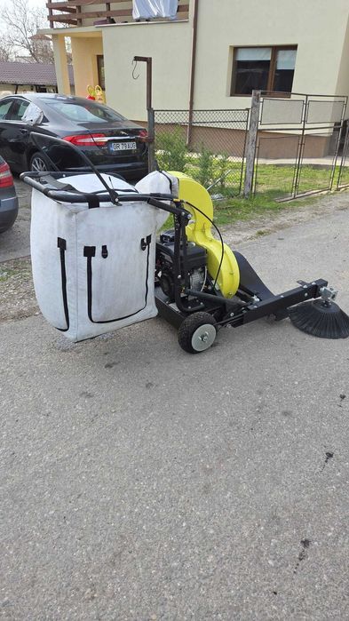 Aspirator profesional de gradina pentru frunze si deseuri Oswald OS10D2 SL - ca nou