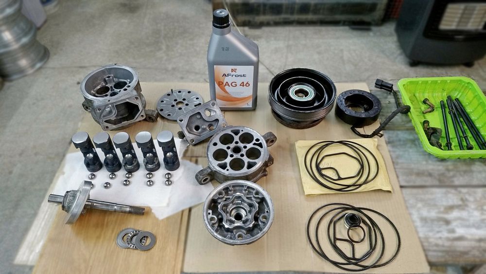 Ремонт авто компрессор кондиционера