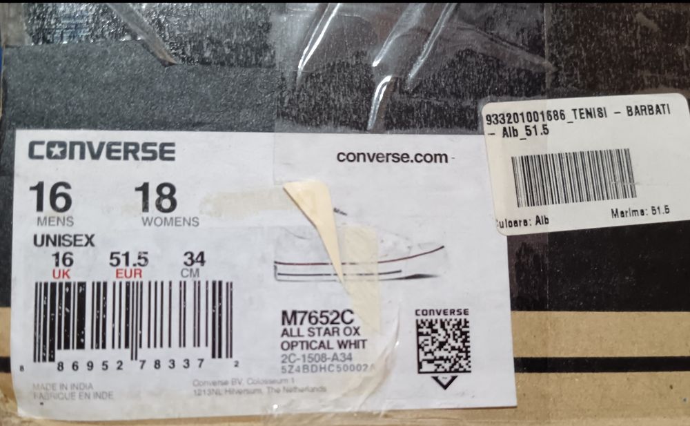 Tenisi Converse® marimea 51.5
