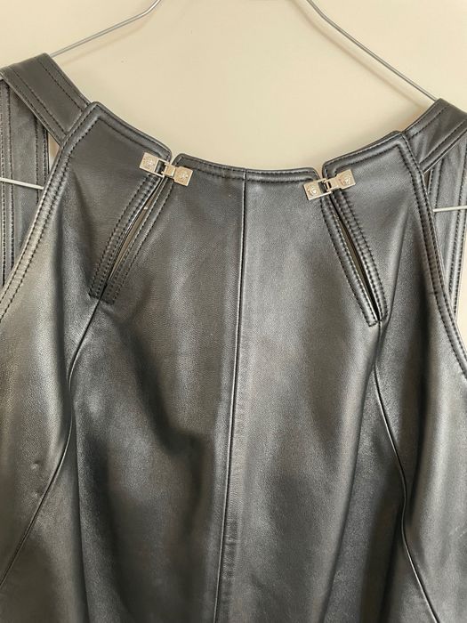 Versace Jeans оригинална  кожена рокля