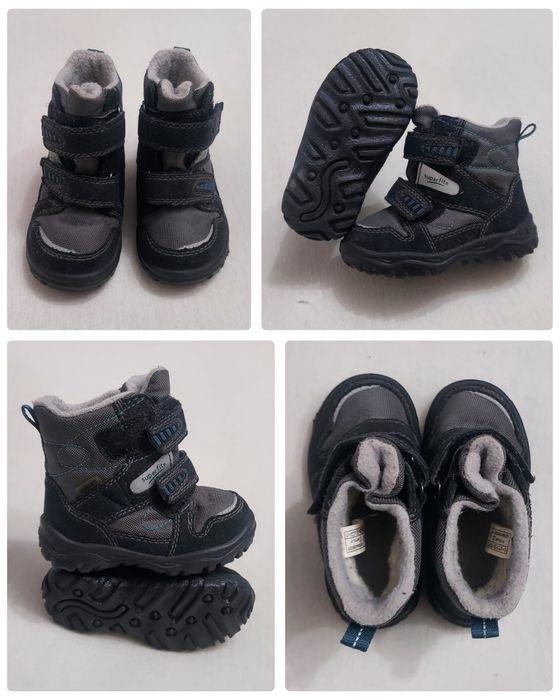 Ghete iarna Super Fit Gore-tex, cizme zapada, impermeabile, lână nr 21