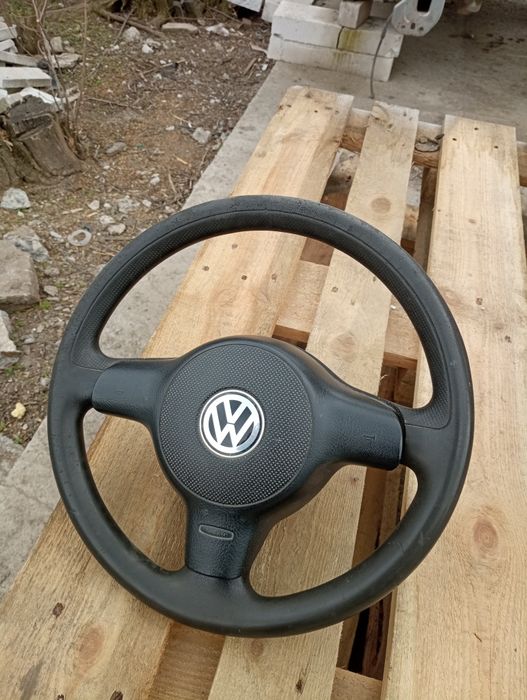 Volan vw polo 6N(2002) complet cu airbag!