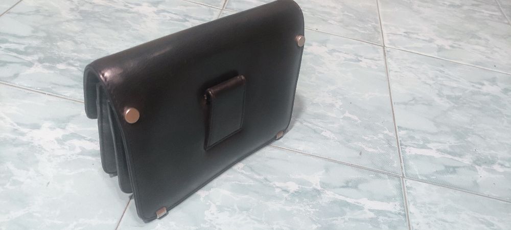 Мъжка кожена бизнес чанта ART от естествена кожа