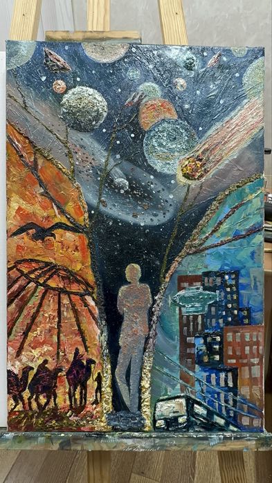 Картина, масло на холсте